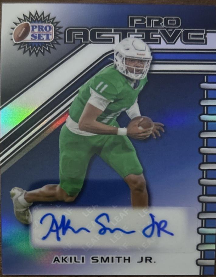 Akili Smith Jr. [Prismatic Blue] #PA-ASJ