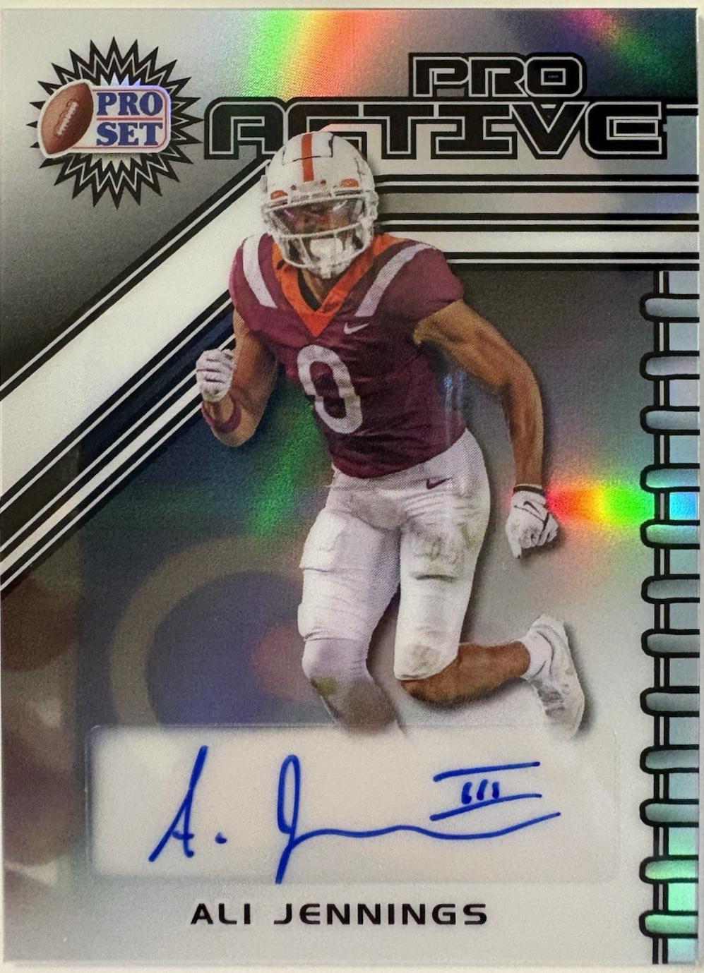 Ali Jennings [Prismatic Silver] #PA-AJ1