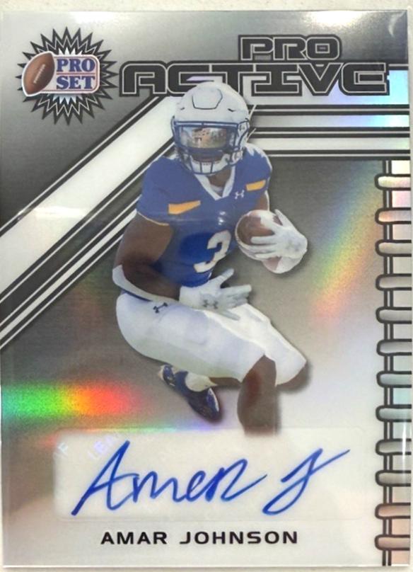 Amar Johnson [Prismatic Silver] #PA-AJ2