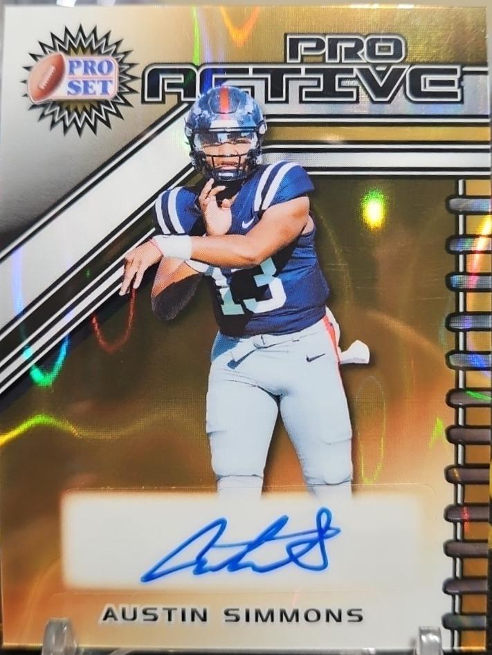 Austin Simmons [Lava Gold] #PA-AS1