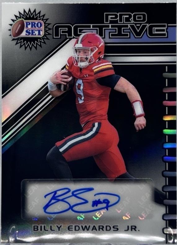 Billy Edwards Jr. [Prismatic Black] #PA-BEJ