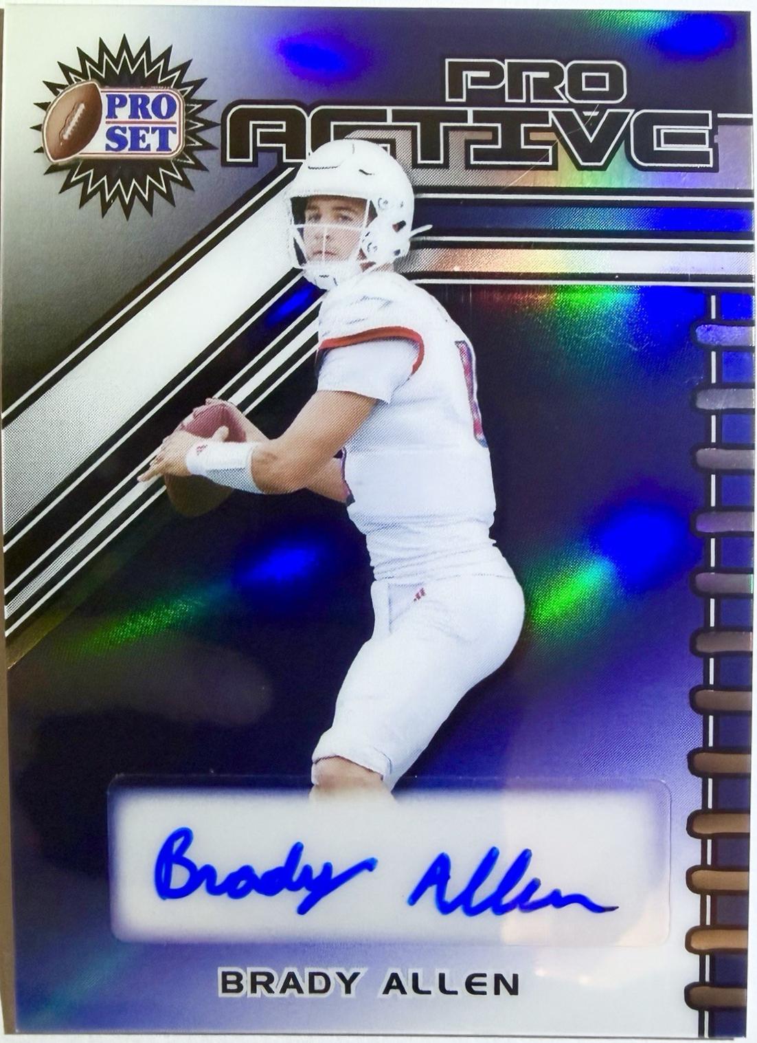 Brady Allen [Prismatic Blue] #PA-BA1
