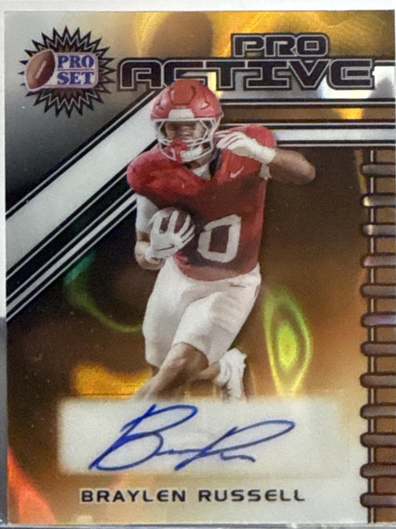 Braylen Russell [Prismatic Gold] #PA-BR1