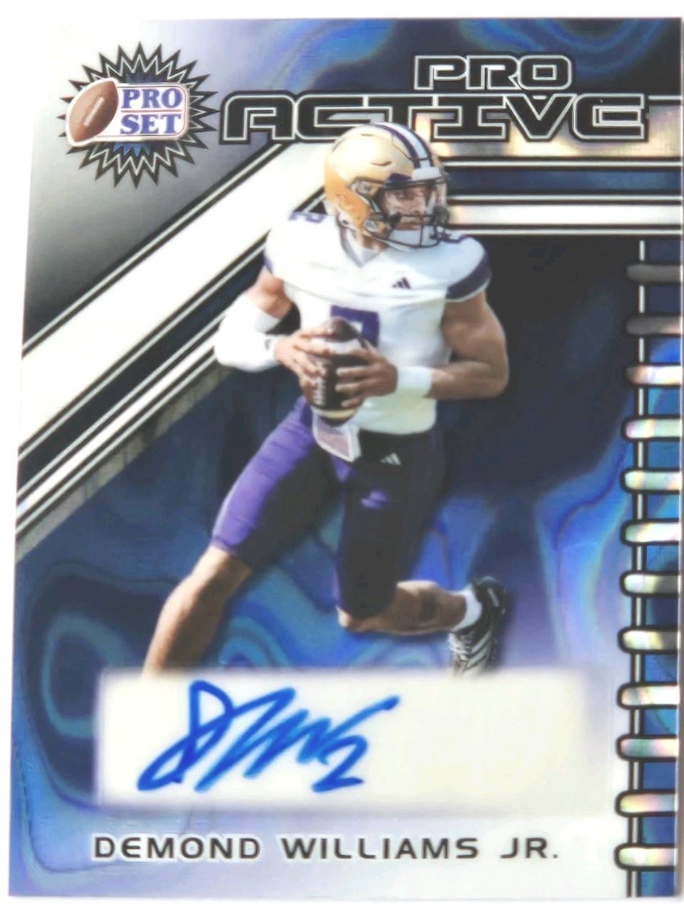 Demond Williams Jr. [Lava Blue] #PA-DWJ