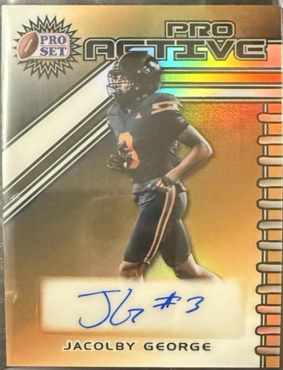 Jacolby George [Prismatic Gold] #PA-JG1