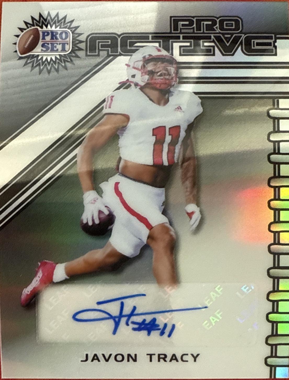 Javon Tracy [Prismatic Silver] #PA-JT1