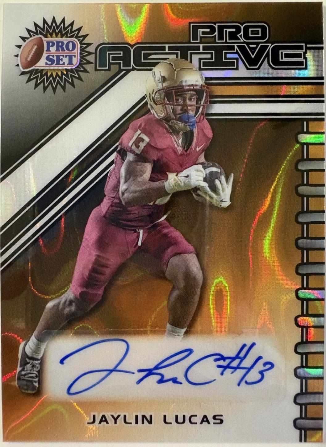 Jaylin Lucas [Lava Gold] #PA-JL1