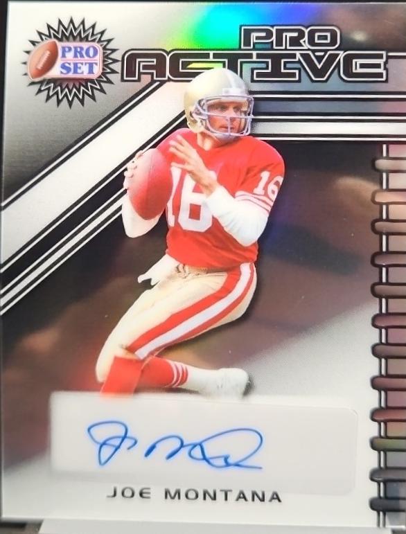 Joe Montana [Prismatic Silver] #PA-JM2