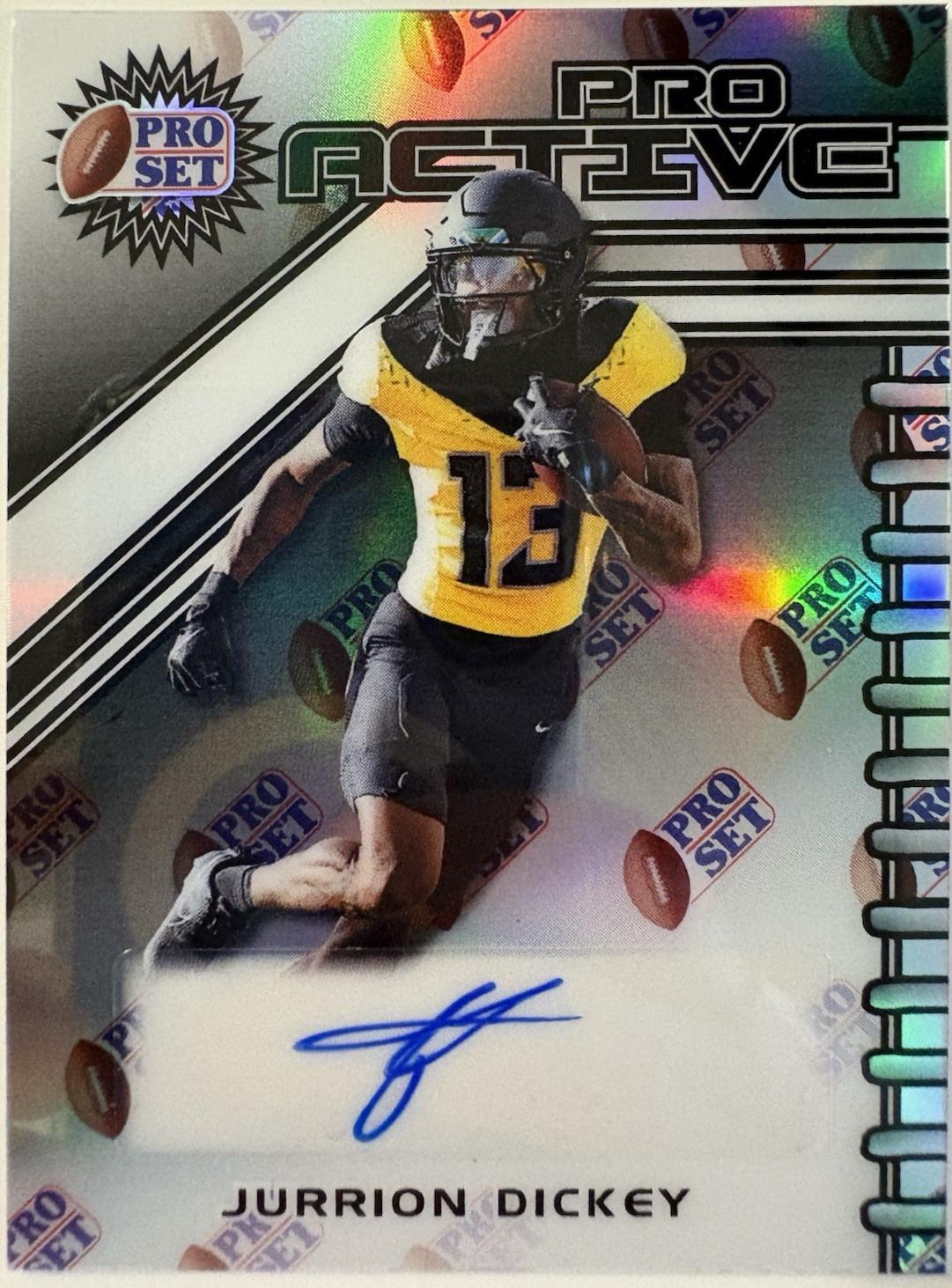 Jurrion Dickey [Prismatic Pro Set Border] #PA-JD2