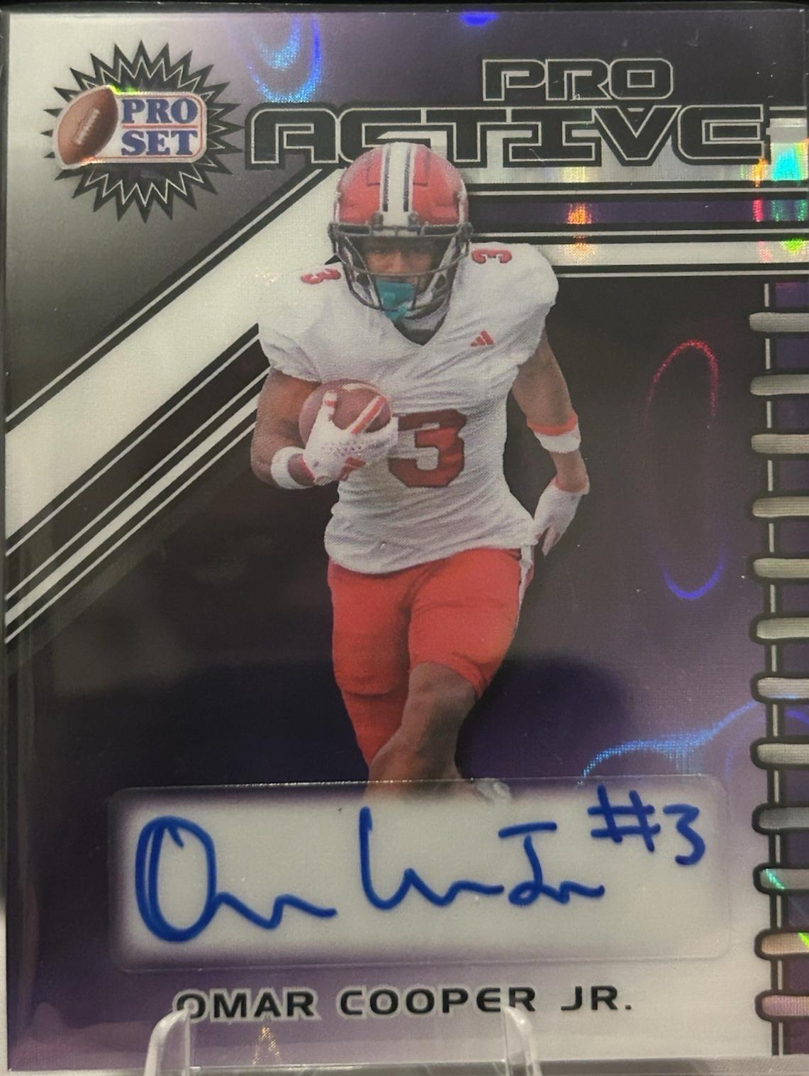 Omar Cooper Jr. [Lava Purple] #PA-OCJ
