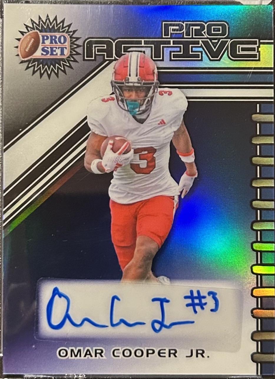 Omar Cooper Jr. [Prismatic Blue] #PA-OCJ