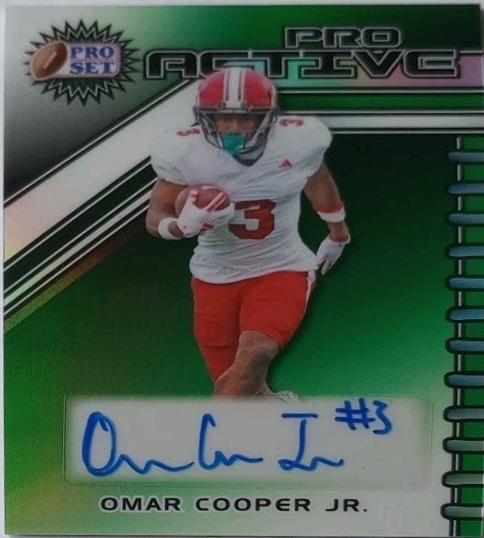 Omar Cooper Jr. [Prismatic Green] #PA-OCJ