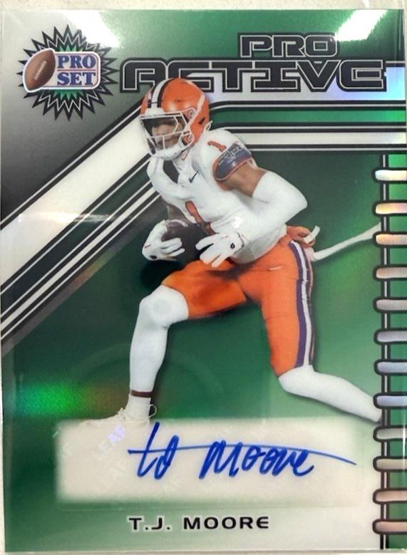 T.J. Moore [Prismatic Green] #PA-TJM