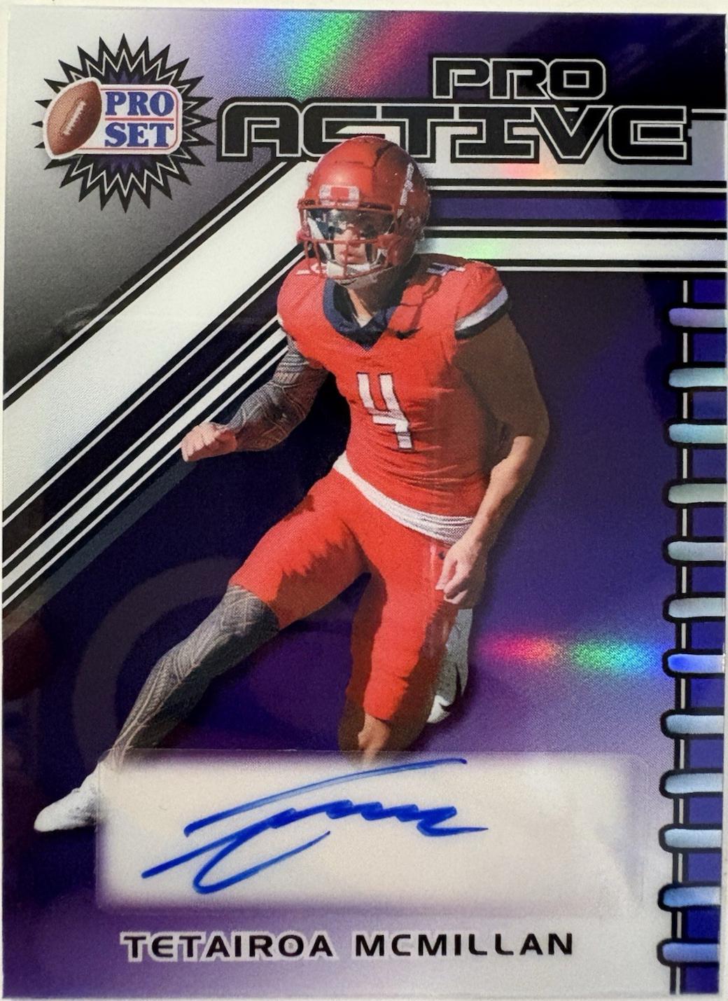 Tetairoa McMillan [Prismatic Purple] #PA-TMM
