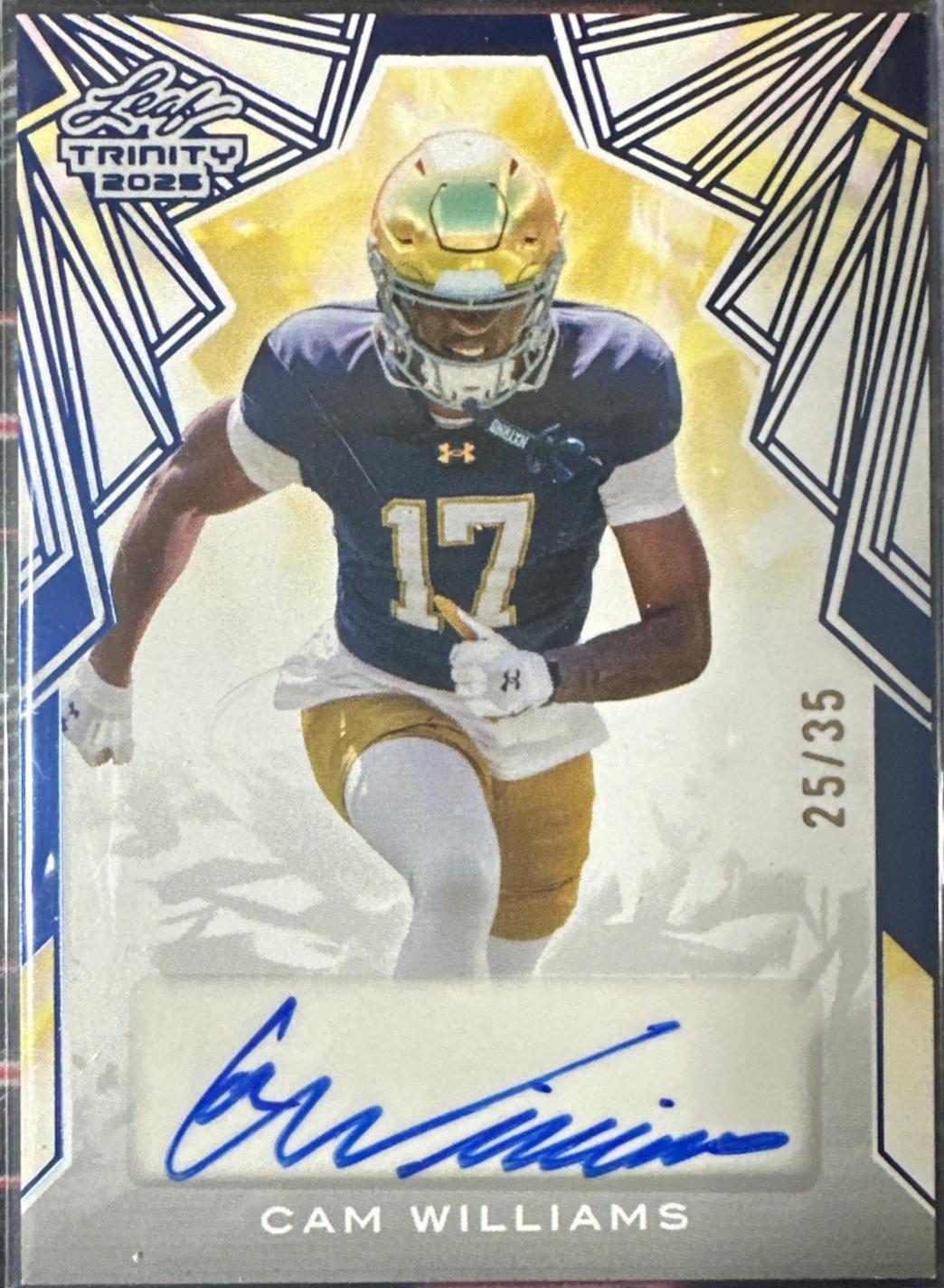 Cam Williams #BA-CW1
