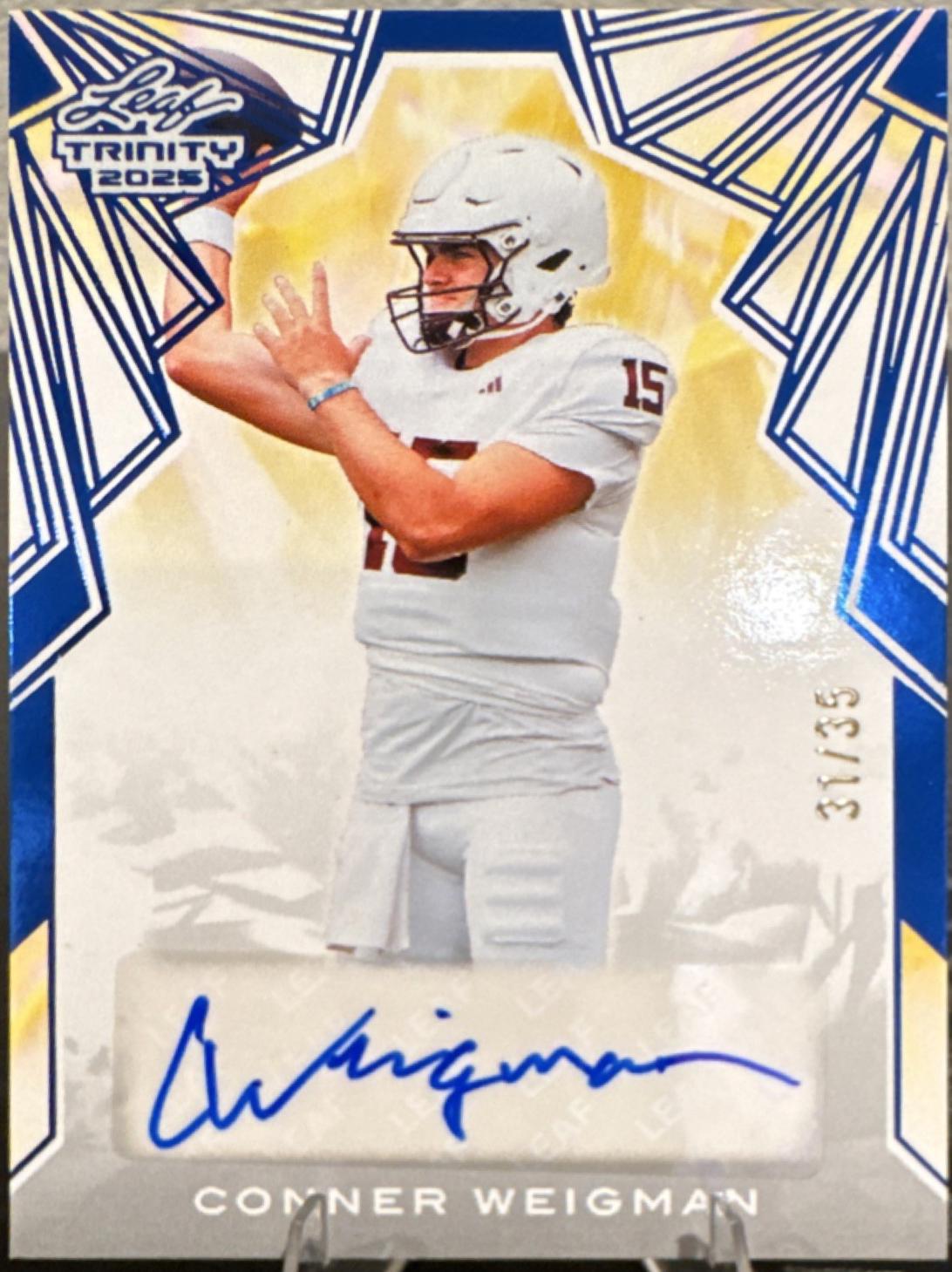 Conner Weigman #BA-CW2
