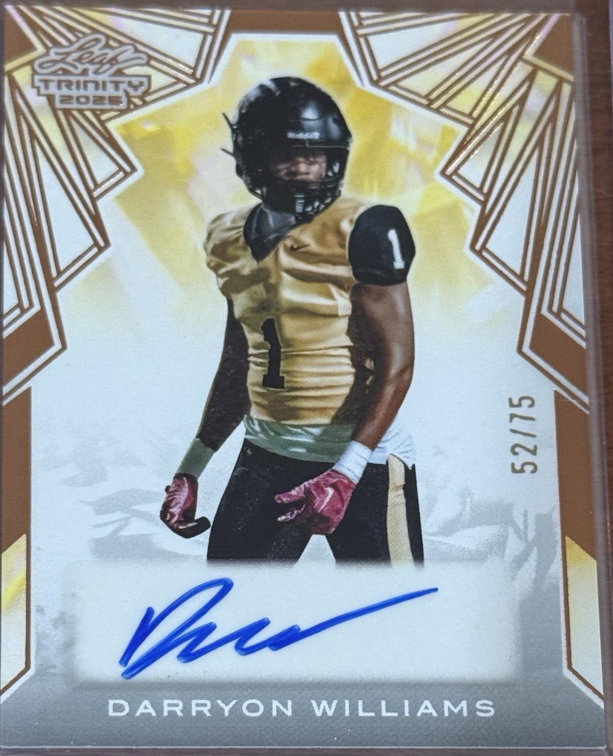 Darryon Williams #BA-DW1