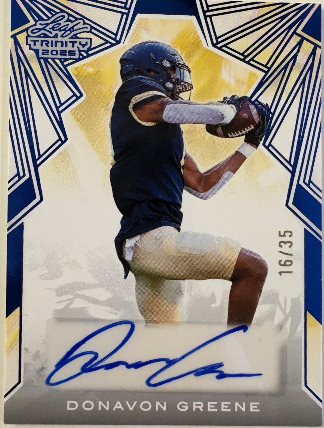 Donavon Greene #BA-DG2
