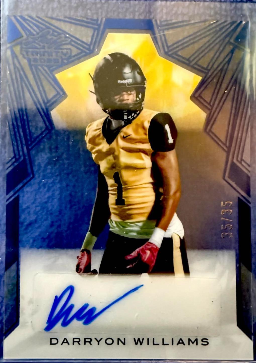 Darryon Williams #CA-DW1