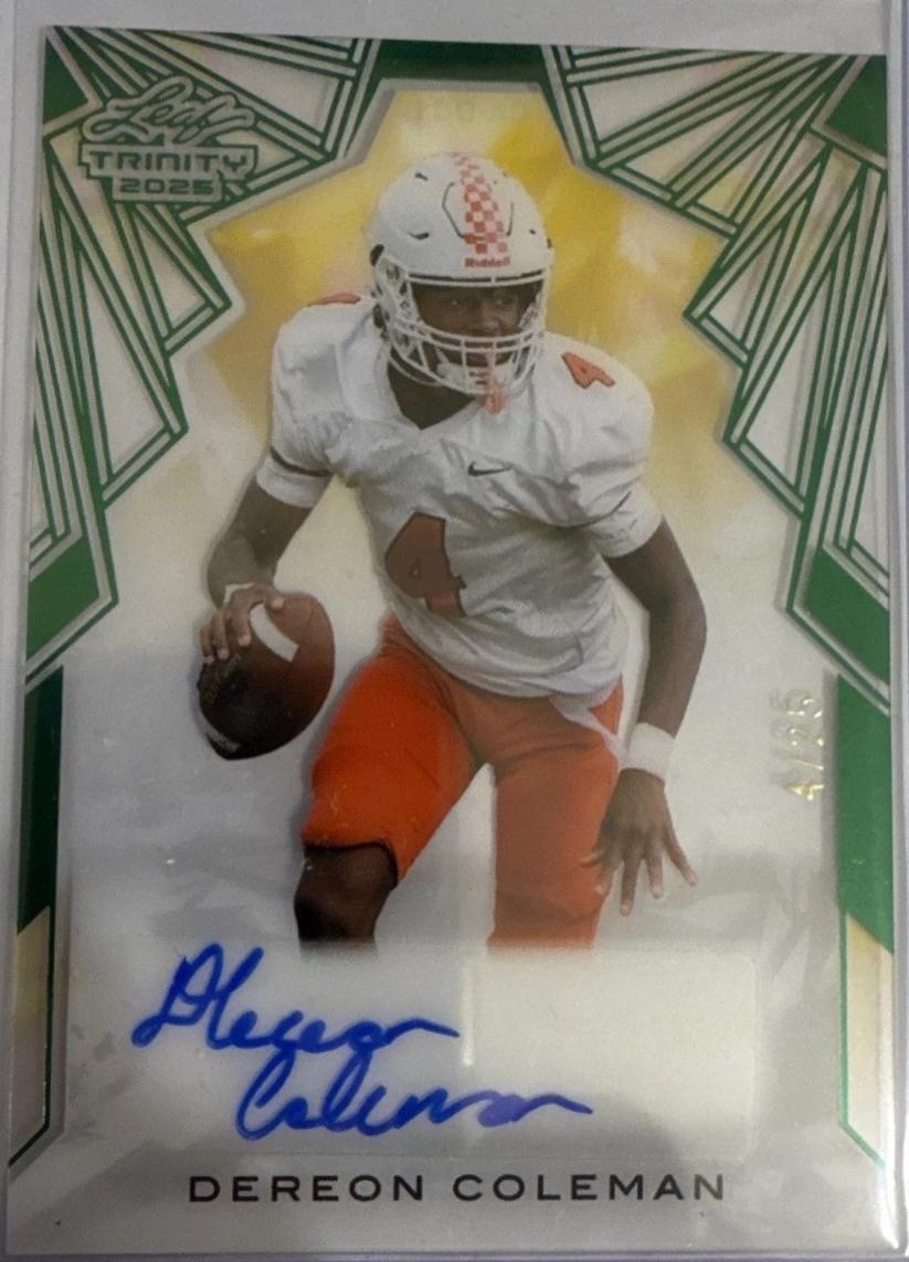 Dereon Coleman #CA-DC1