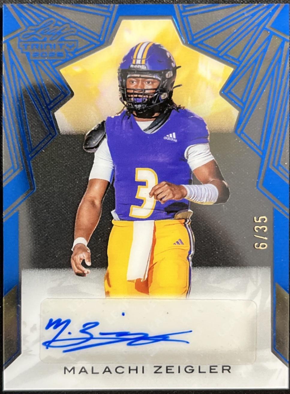 Malachi Zeigler #CA-MZ1
