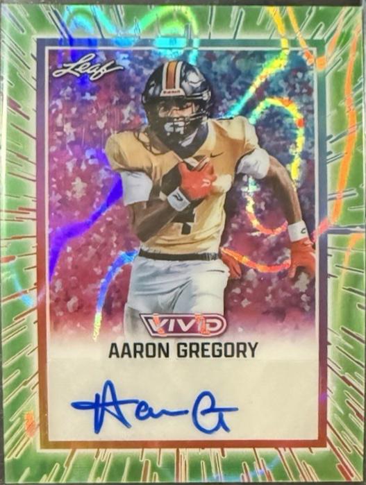 Aaron Gregory [Prismatic Green] #BA-AG1