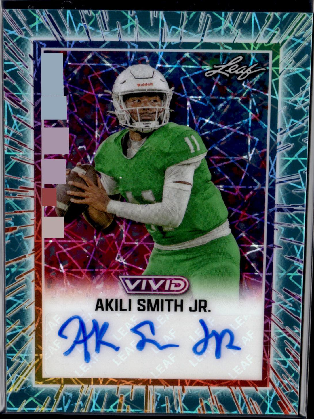 Akili Smith Jr. [Prismatic Blue] #BA-ASJ