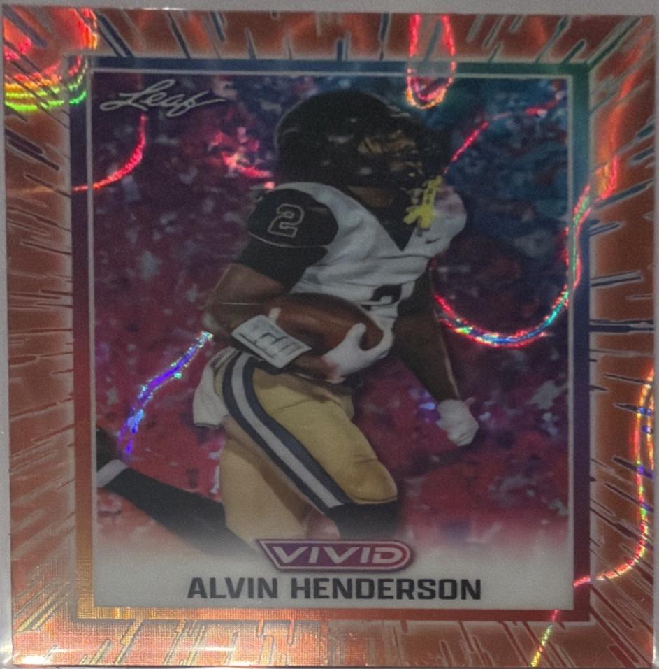 Alvin Henderson [Prismatic Yellow] #BA-AH1