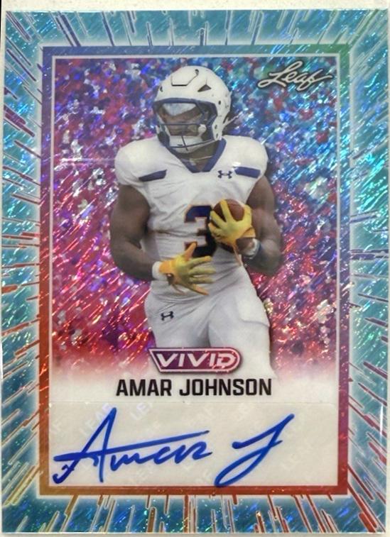 Amar Johnson [Prismatic Teal] #BA-AJ3
