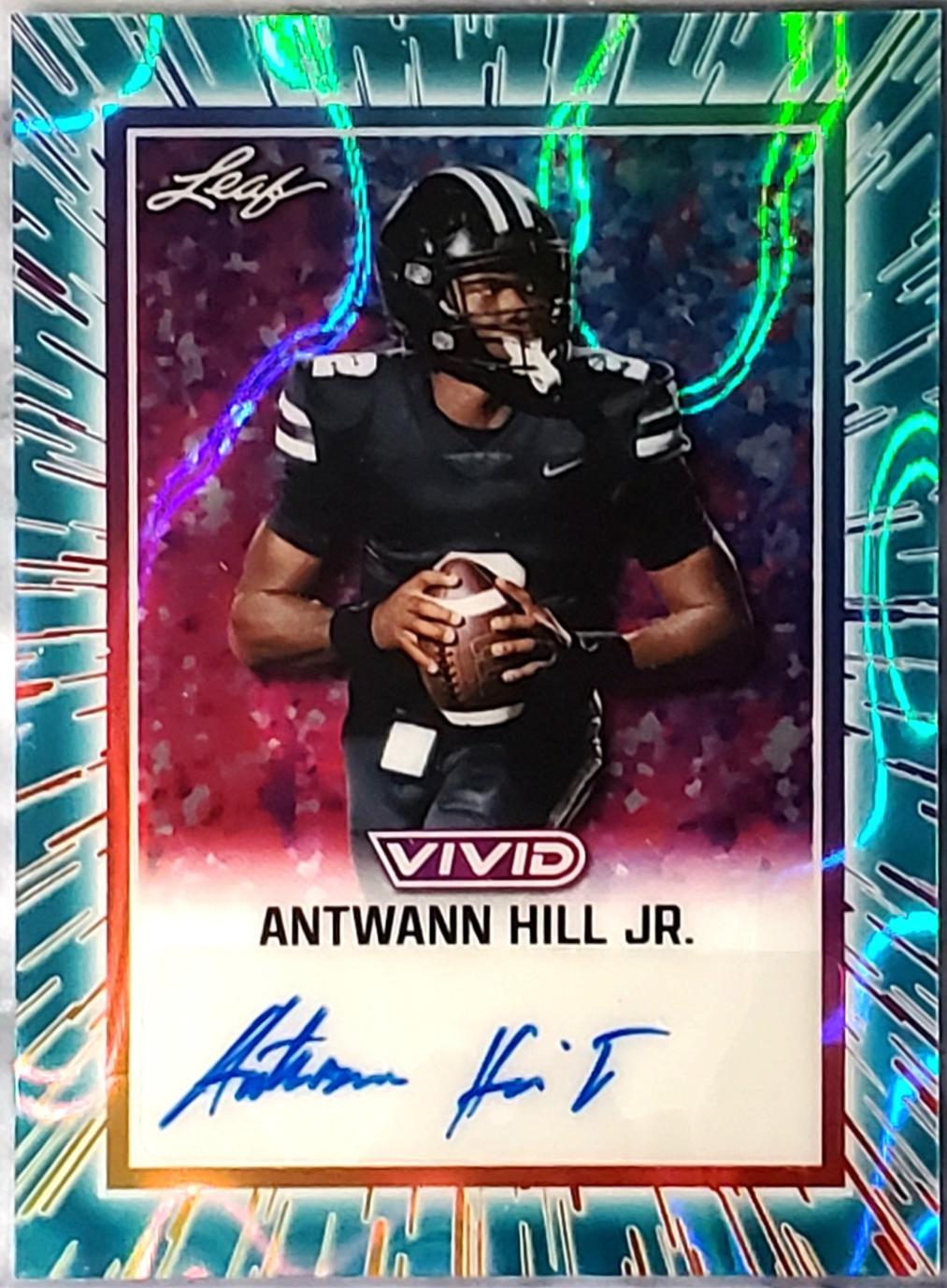 Antwann Hill Jr. [Prismatic Teal] #BA-AHJ