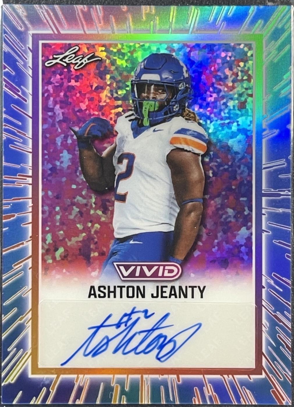 Ashton Jeanty [Prismatic Blue] #BA-AJ1