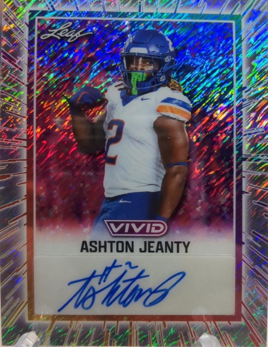 Ashton Jeanty [Prismatic Yellow] #BA-AJ1