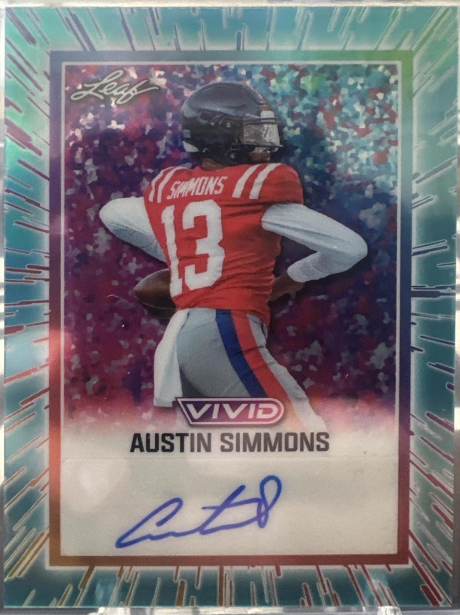 Austin Simmons [Prismatic Teal] #BA-AS1