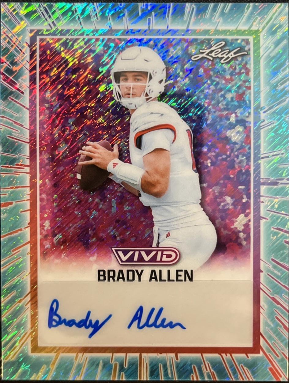 Brady Allen [Prismatic Yellow] #BA-BA2