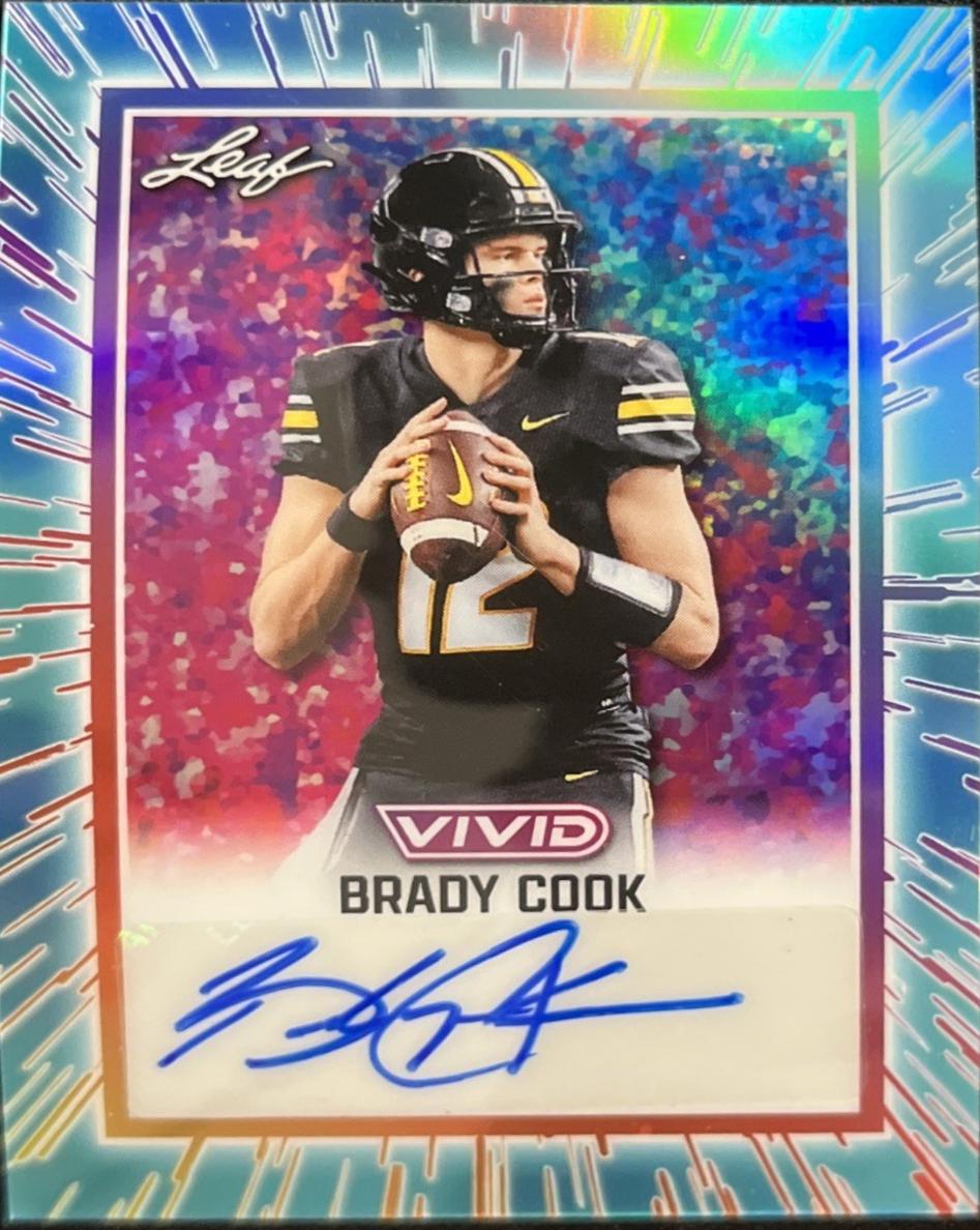 Brady Cook [Prismatic Teal] #BA-BC3