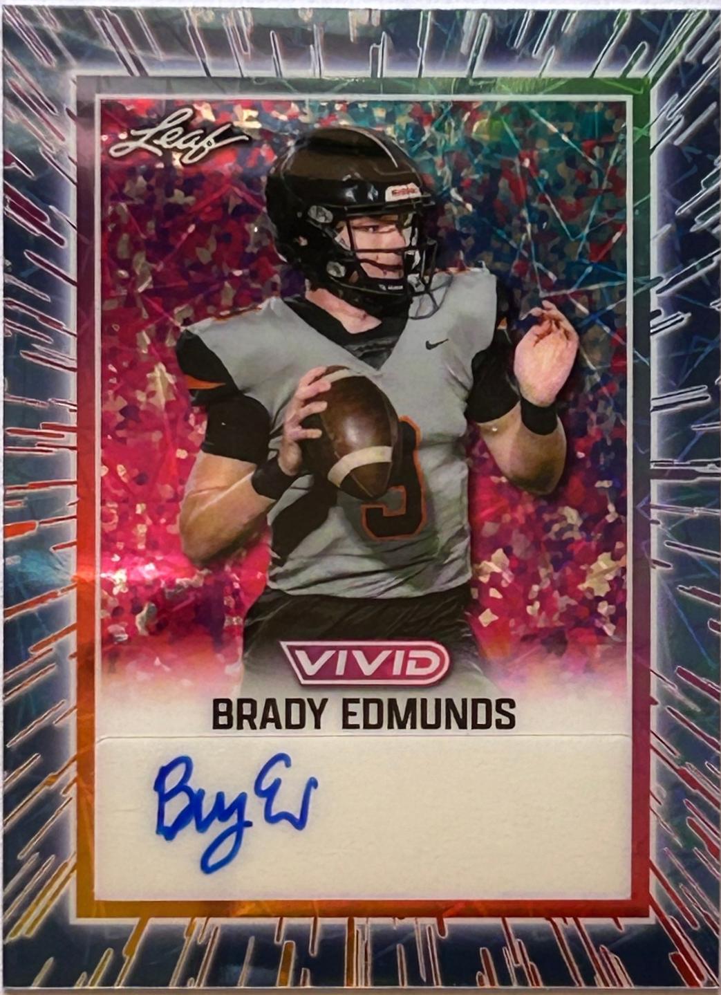Brady Edmunds [Prismatic Blue] #BA-BE1
