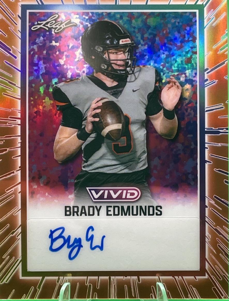Brady Edmunds [Prismatic Orange] #BA-BE1