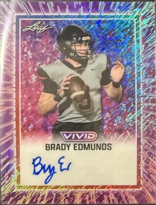 Brady Edmunds [Prismatic Purple] #BA-BE1