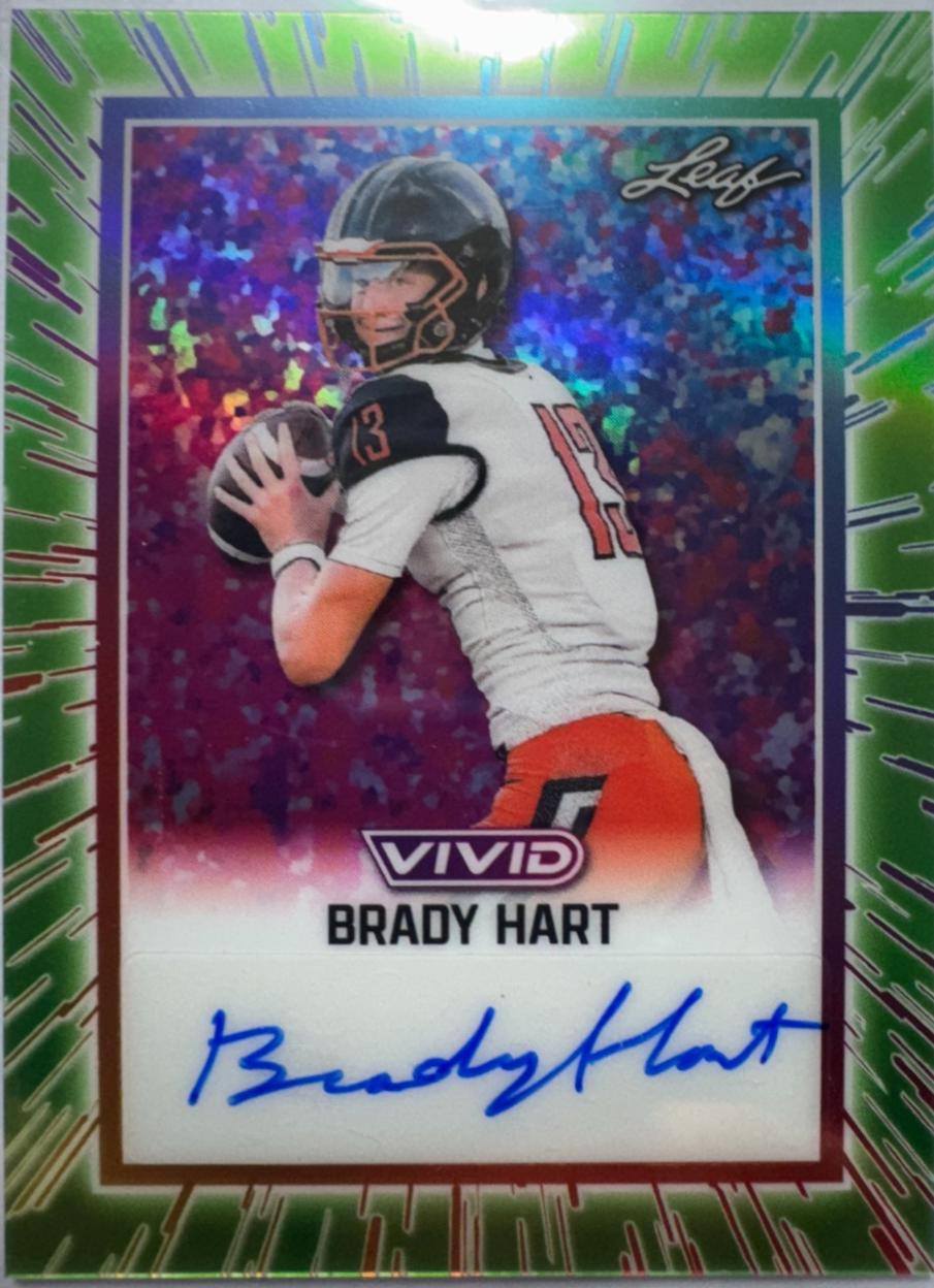 Brady Hart [Prismatic Green] #BA-BH1