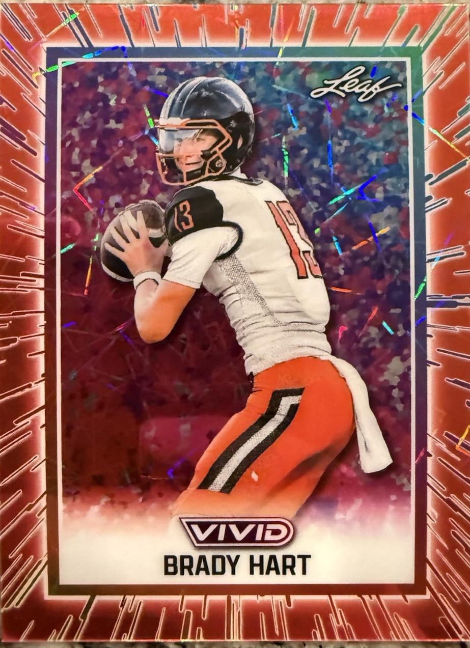 Brady Hart [Prismatic Orange] #BA-BH1