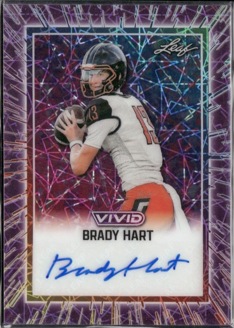 Brady Hart [Prismatic Purple] #BA-BH1
