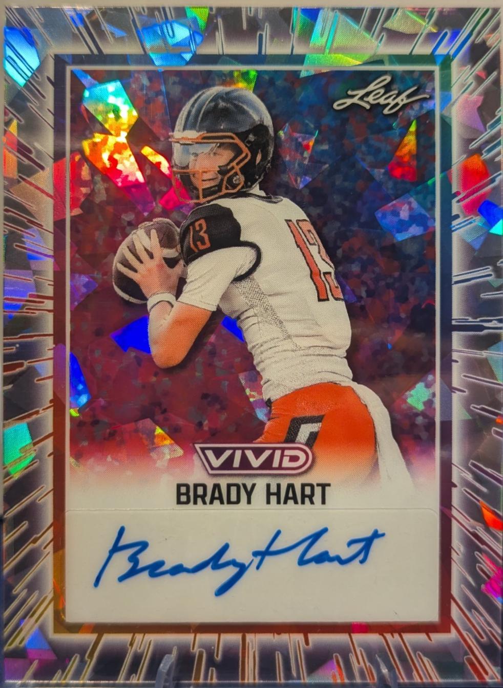 Brady Hart [Prismatic Yellow] #BA-BH1