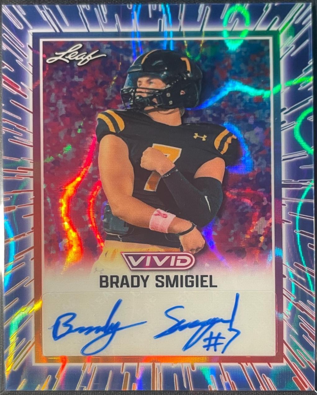 Brady Smigiel [Prismatic Blue] #BA-BS1