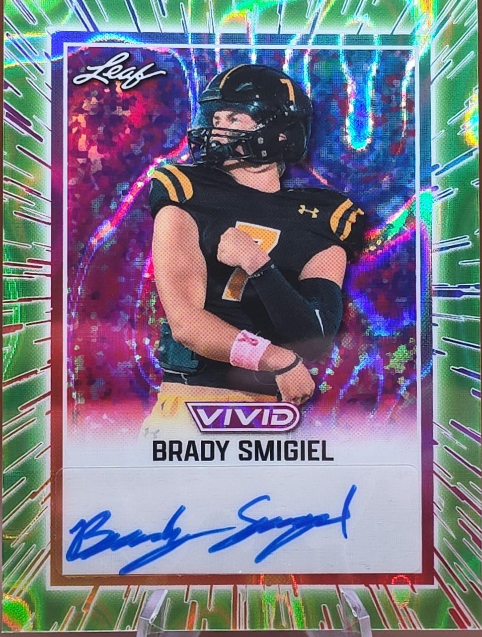 Brady Smigiel [Prismatic Green] #BA-BS1