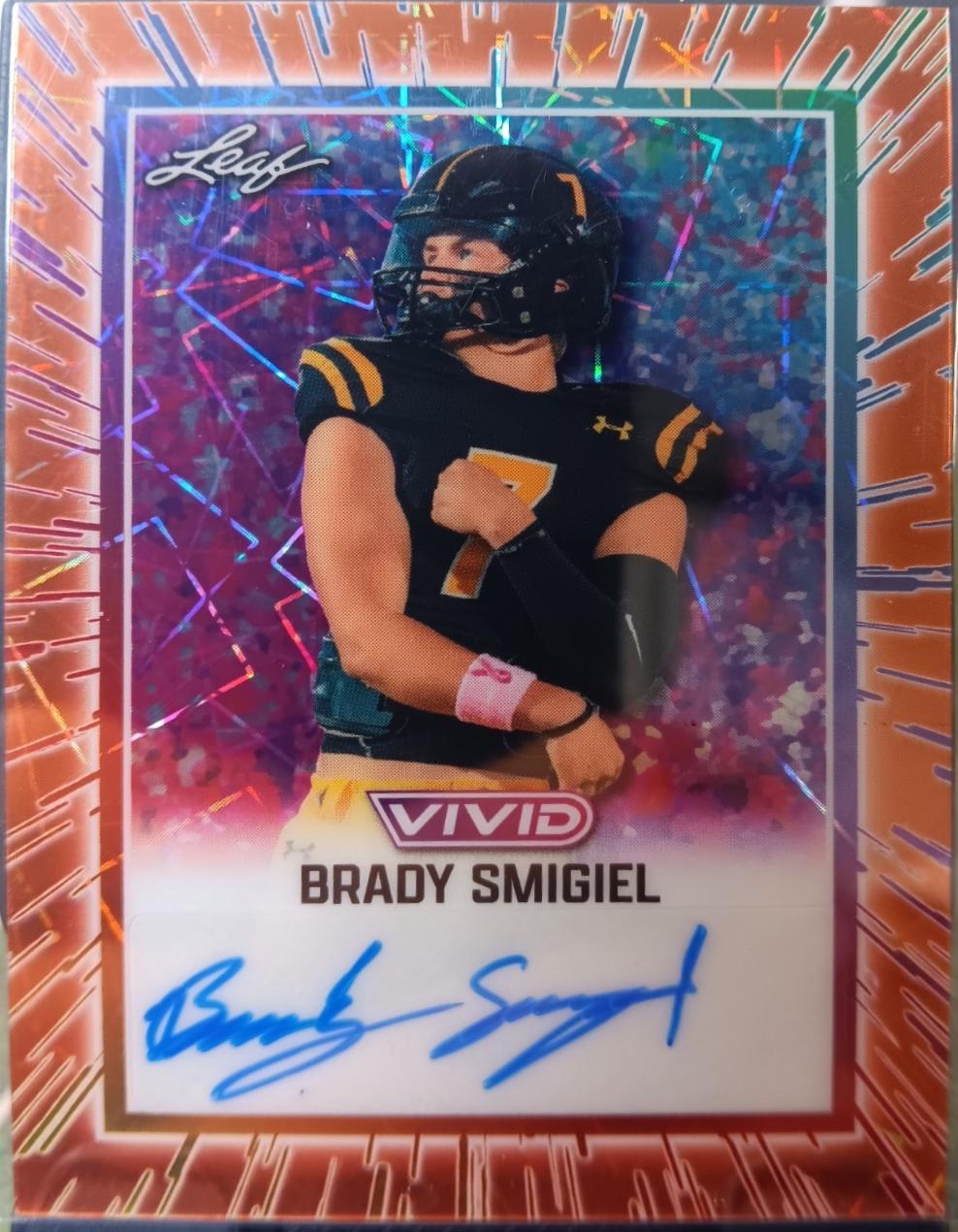 Brady Smigiel [Prismatic Orange] #BA-BS1