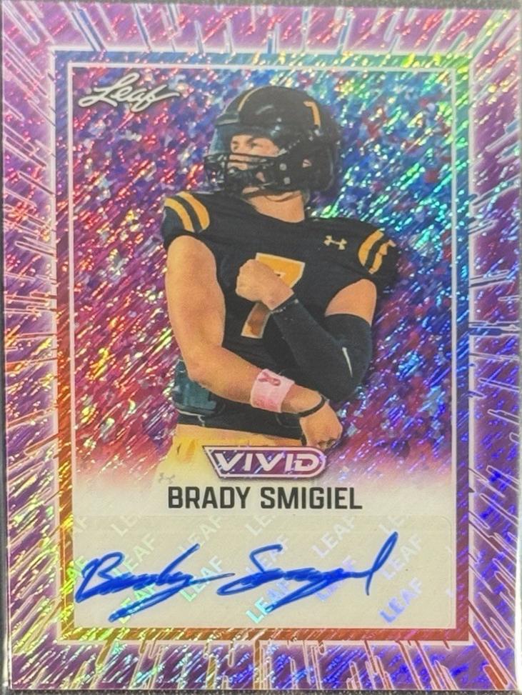 Brady Smigiel [Prismatic Purple] #BA-BS1