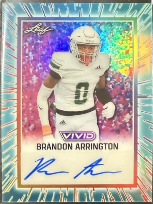 Brandon Arrington [Prismatic Teal] #BA-BA1
