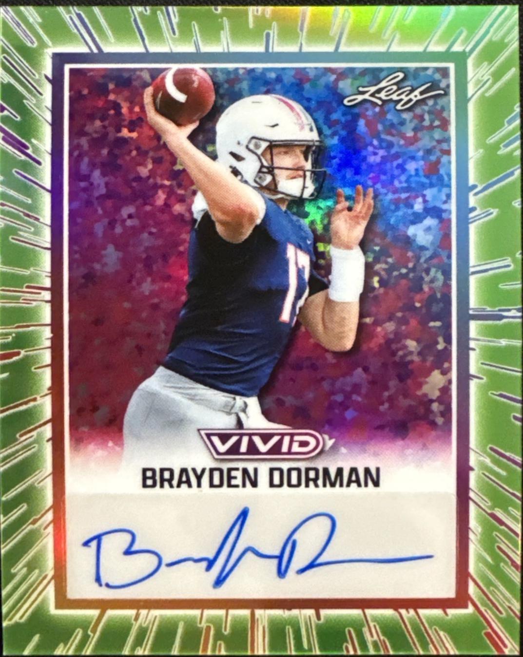 Brayden Dorman [Prismatic Yellow] #BA-BD1
