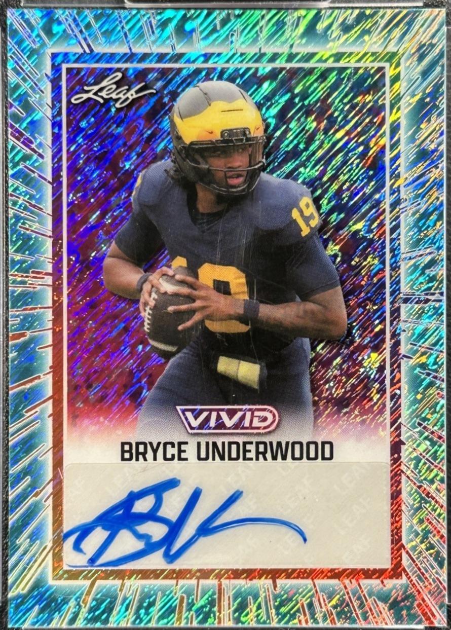 Bryce Underwood [Prismatic Teal] #BA-BU1