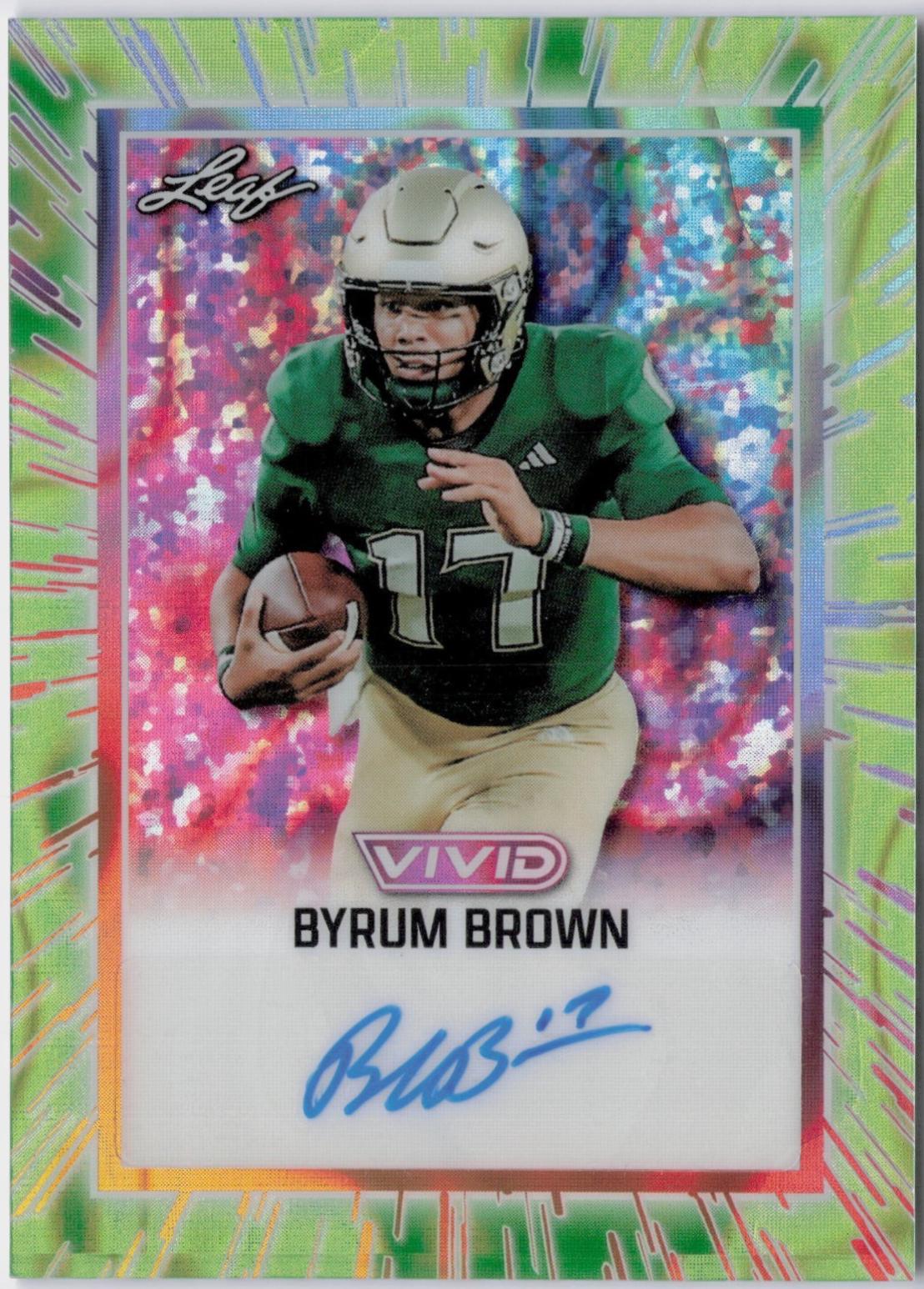 Byrum Brown [Prismatic Green] #BA-BB1
